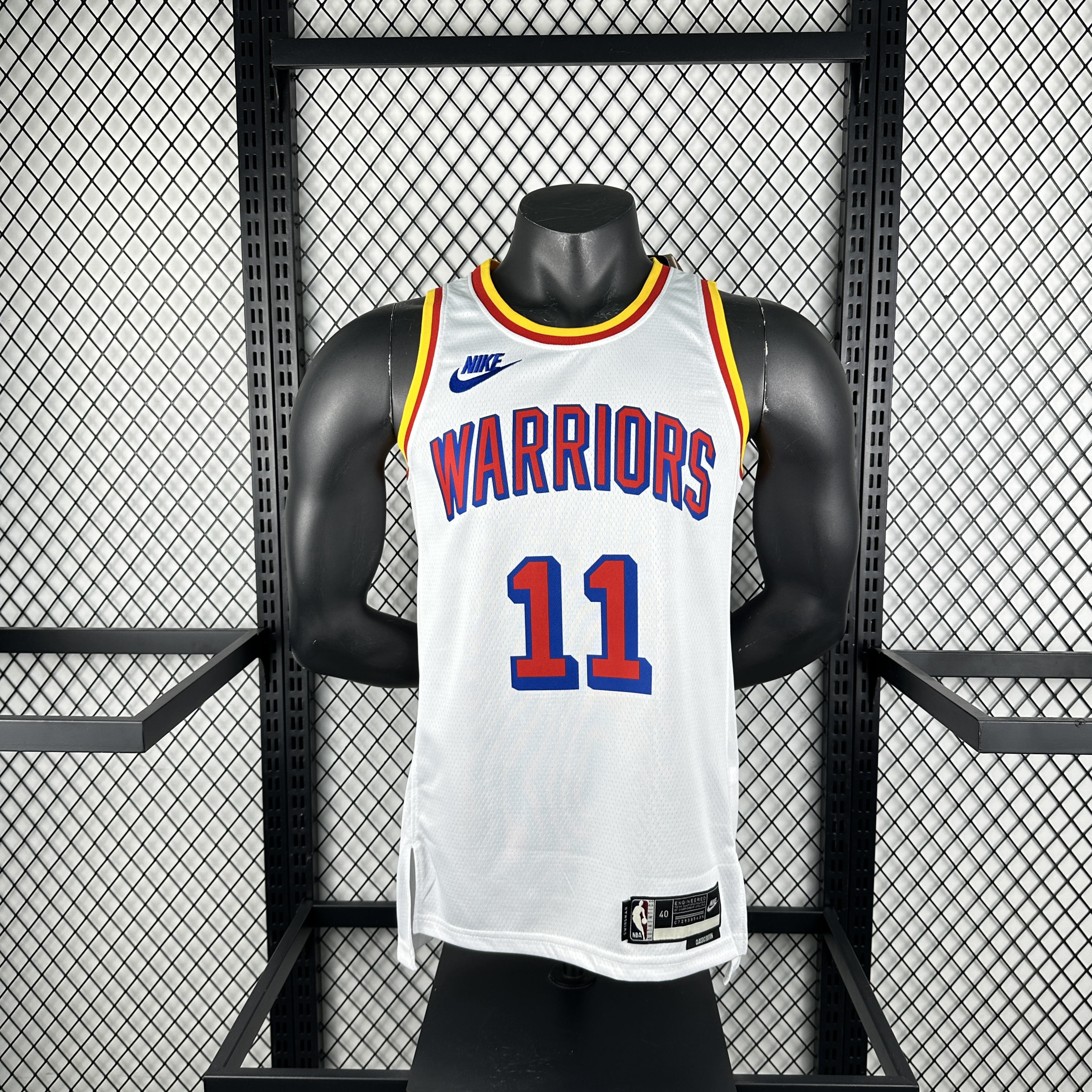 Men Golden State Warriors 11 Thompson white NBA 2024 25 Season Jerseys